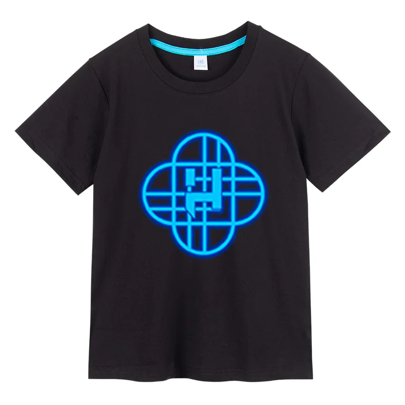 Demon Hunters Fluorescent Luminous Child T-Shirt 100% Cotton KPop Boy Girl Short Sleeve T Shirts Casual Kids Clothing
Demon Hunters Fluorescent Luminous Child T-Shirt 100% Cotton KPop Boy Girl Short Sleeve T Shirts Casual Kids Clothing