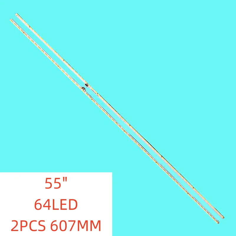 2pcs/set 64lamps New LED Backlight Strip for 55 inch TV L554UCMN P90B997010100000LT NS X4-55-AUO-Y -X
2pcs/set 64lamps New LED Backlight Strip for 55 inch TV L554UCMN P90B997010100000LT NS X4-55-AUO-Y -X