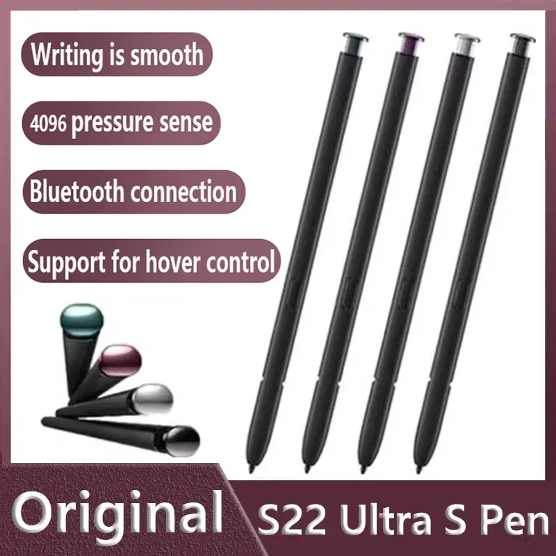 Оригинальная ручка S pen S22U для Samsung S22, сенсорный Стилус S908, интеллектуальная поддержка Bluetooth, управление перемещением, S pen
Оригинальная ручка S pen S22U для Samsung S22, сенсорный Стилус S908, интеллектуальная поддержка Bluetooth, управление перемещением, S pen