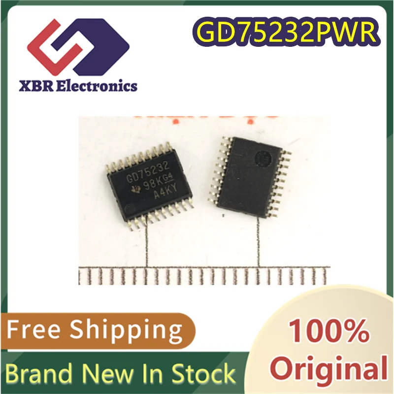(10/50 pieces) GD75232PWR GD75232 TSSOP20 RS232 transceiver driver IC brand new genuine spot free shipping
(10/50 pieces) GD75232PWR GD75232 TSSOP20 RS232 transceiver driver IC brand new genuine spot free shipping