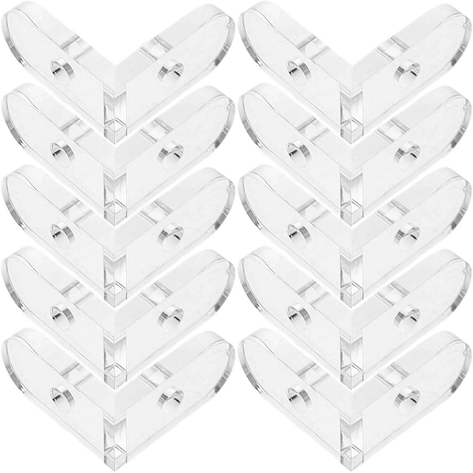15 Pcs Fixed Buckle Corner Code Acrylic Angle Fasteners Brackets Connectors Supports Transparent Clear
15 Pcs Fixed Buckle Corner Code Acrylic Angle Fasteners Brackets Connectors Supports Transparent Clear