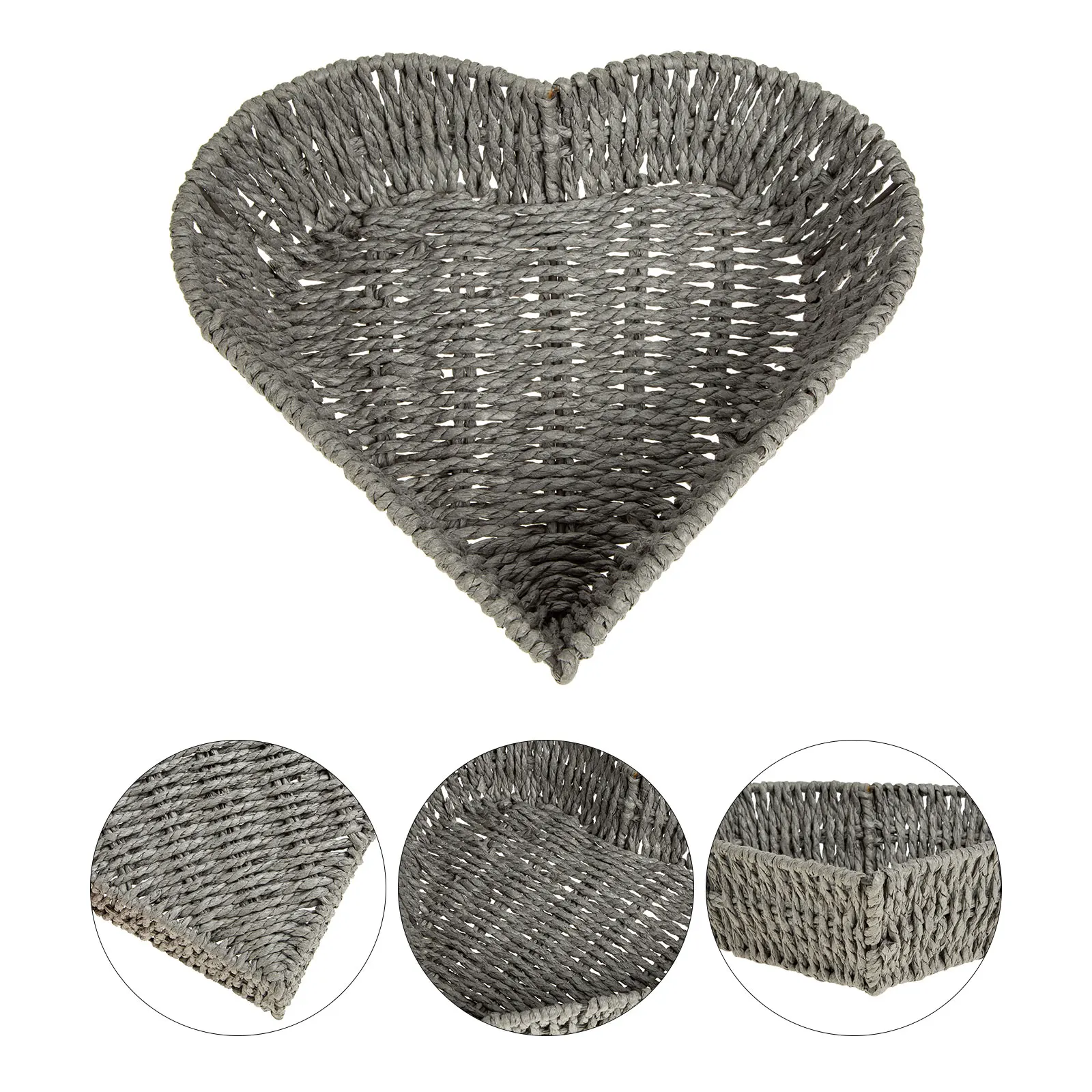 1Pcs Heart Shape Storage Tray Desktop Snack Basket Compact Food Container Kitchen Living Room
1Pcs Heart Shape Storage Tray Desktop Snack Basket Compact Food Container Kitchen Living Room