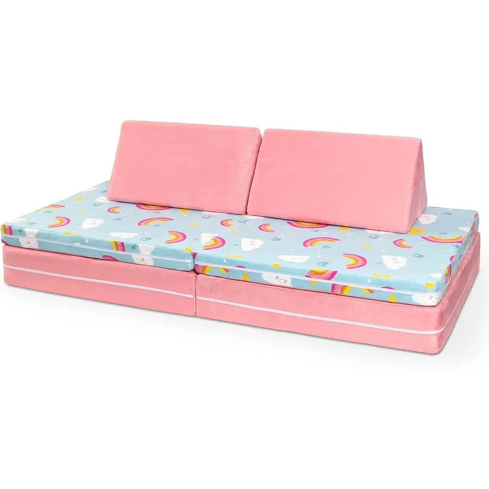 Imaginative Playset for Kids - Rainbows and Pink Themed Furniture
Imaginative Playset for Kids - Rainbows and Pink Themed Furniture