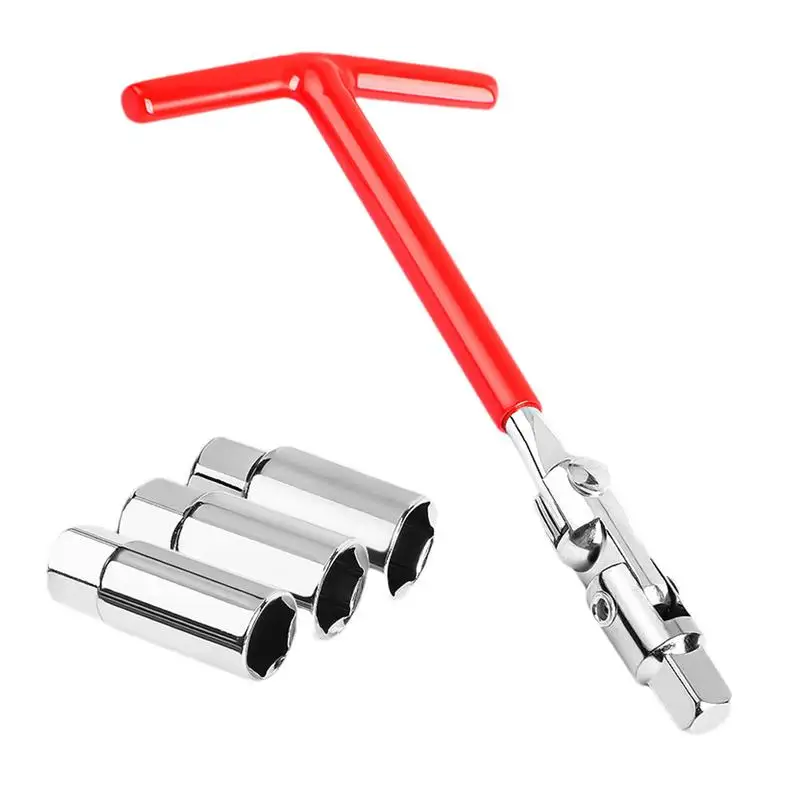 Car Spark Plug Removal Tool Auto Spark Plug Wrench Removal Tool 360-Degree Rotation Spark Plug Removal Tool For Motorcycles Lawn
Car Spark Plug Removal Tool Auto Spark Plug Wrench Removal Tool 360-Degree Rotation Spark Plug Removal Tool For Motorcycles Lawn