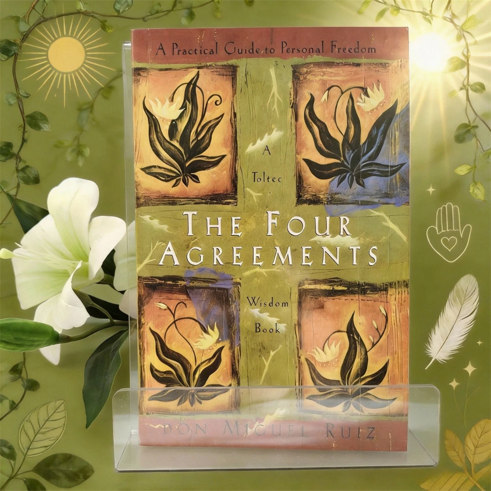 The Four Agreements By Don Miguel Ruiz - Toltec Wisdom Book for Personal Freedom & Self-Improvement
The Four Agreements By Don Miguel Ruiz - Toltec Wisdom Book for Personal Freedom & Self-Improvement