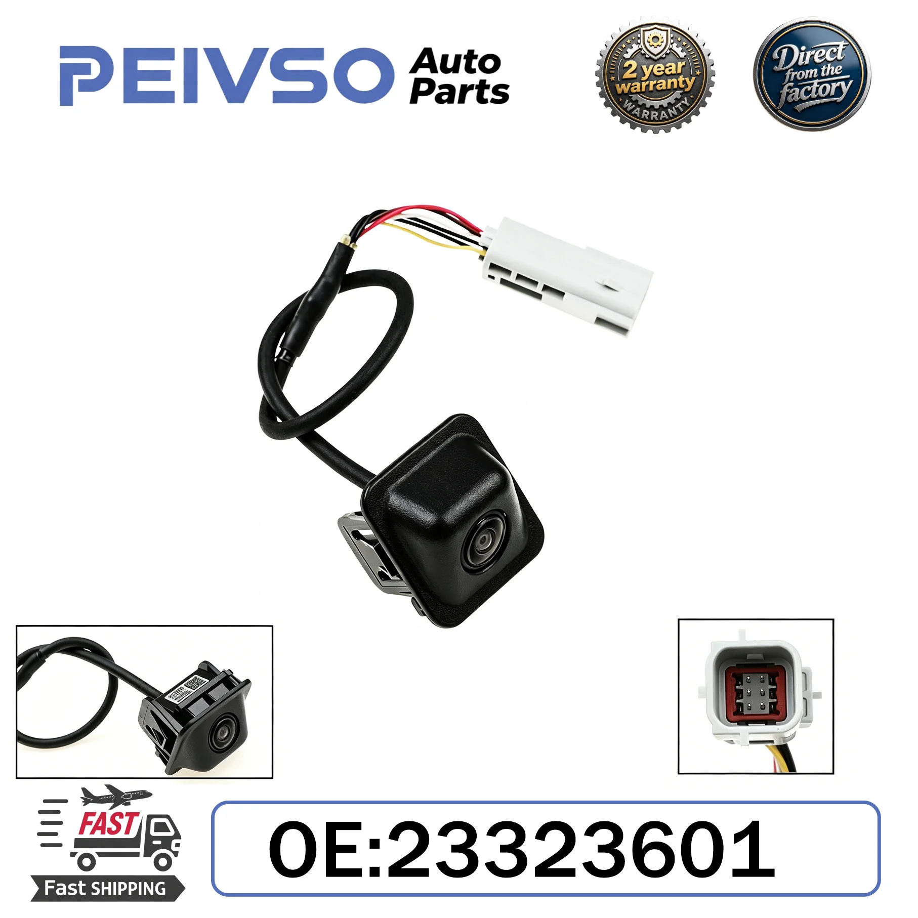 PEIVSO NEW High Quality For Buick Regal 2014-2017 Reversing Auxiliary Rear View Camera 23323601
PEIVSO NEW High Quality For Buick Regal 2014-2017 Reversing Auxiliary Rear View Camera 23323601