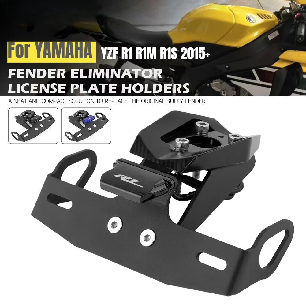 For YAMAHA YZF R1/M/S R1M R1S 2015-2024 YZFR1M 2021 Motorcycle License Plate Holder LED Light Tail Tidy Fender Eliminator
For YAMAHA YZF R1/M/S R1M R1S 2015-2024 YZFR1M 2021 Motorcycle License Plate Holder LED Light Tail Tidy Fender Eliminator