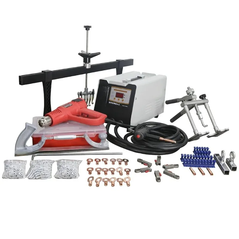 Car Dent Puller Stud Welder Kit Auto Body Spot Repair Pulling Repair Tools