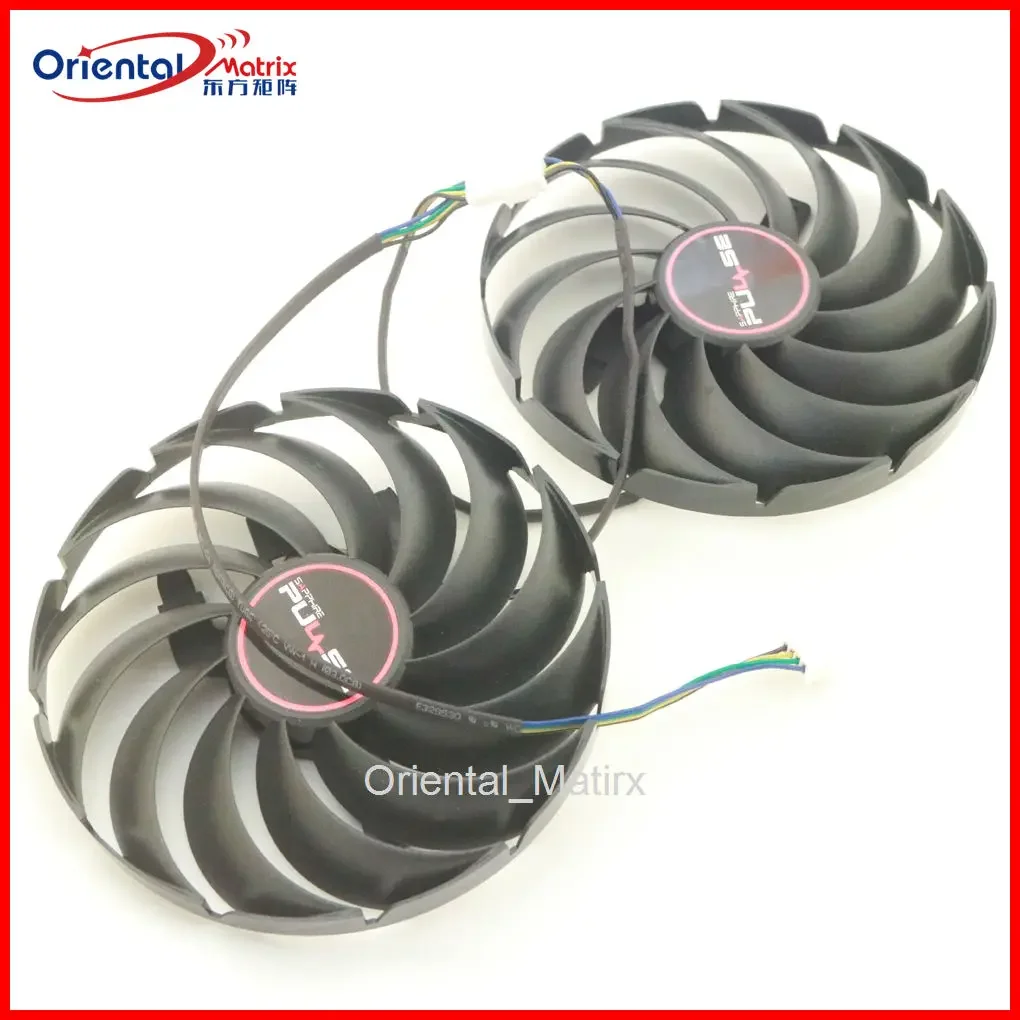2pcs/Lot FD10015M12D 12V 0.45A 95mm VGA Fan For Sapphire RX6700 6700XT 6750XT PULSE Graphics Card Cooling Fan
2pcs/Lot FD10015M12D 12V 0.45A 95mm VGA Fan For Sapphire RX6700 6700XT 6750XT PULSE Graphics Card Cooling Fan