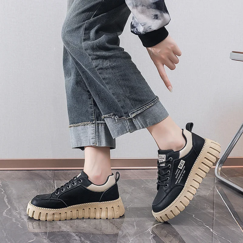 Женская обувь на плоской подошве, модельные туфли на высоком каблуке, женские кроссовки на каблуке, размер 47, спортивное новое поступление в предложениях Tene Luxus 
Женская обувь на плоской подошве, модельные туфли на высоком каблуке, женские кроссовки на каблуке, размер 47, спортивное новое поступление в предложениях Tene Luxus