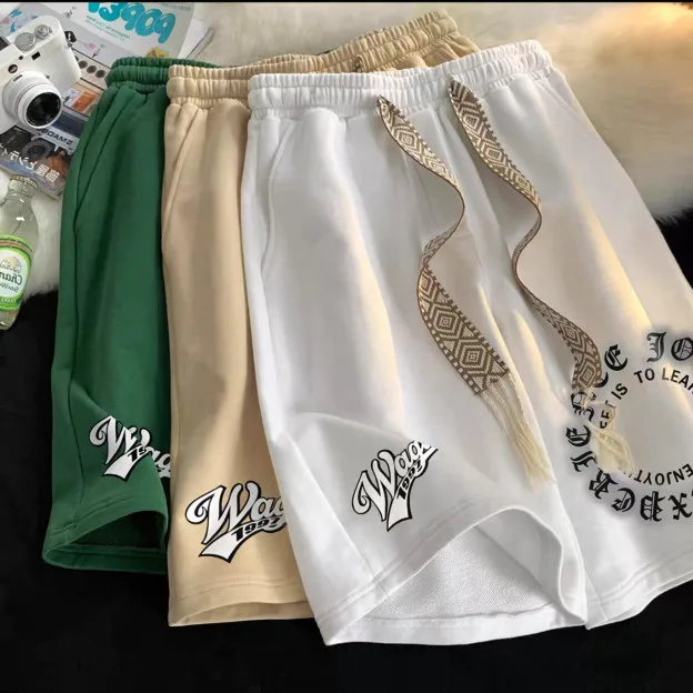【 M-8XL 】Casual Shorts Men's Summer High Street Creative Print Shorts Drawstring Capris Loose Wide Leg Sports Pants
【 M-8XL 】Casual Shorts Men's Summer High Street Creative Print Shorts Drawstring Capris Loose Wide Leg Sports Pants