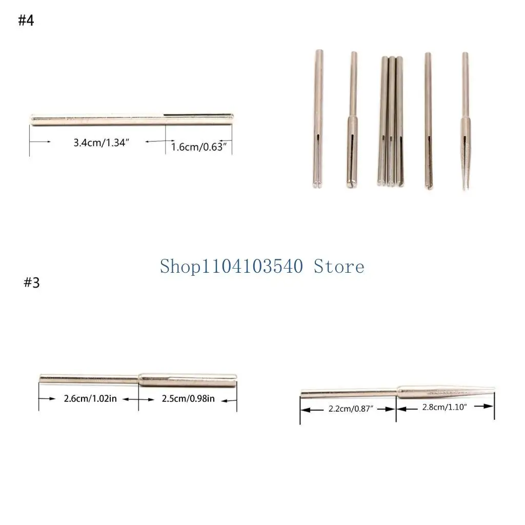 02DC 10/12 Pcs 2.35/3mm Shank Sandpaper Clamp Split Mandrel for Rotary Grinder
02DC 10/12 Pcs 2.35/3mm Shank Sandpaper Clamp Split Mandrel for Rotary Grinder