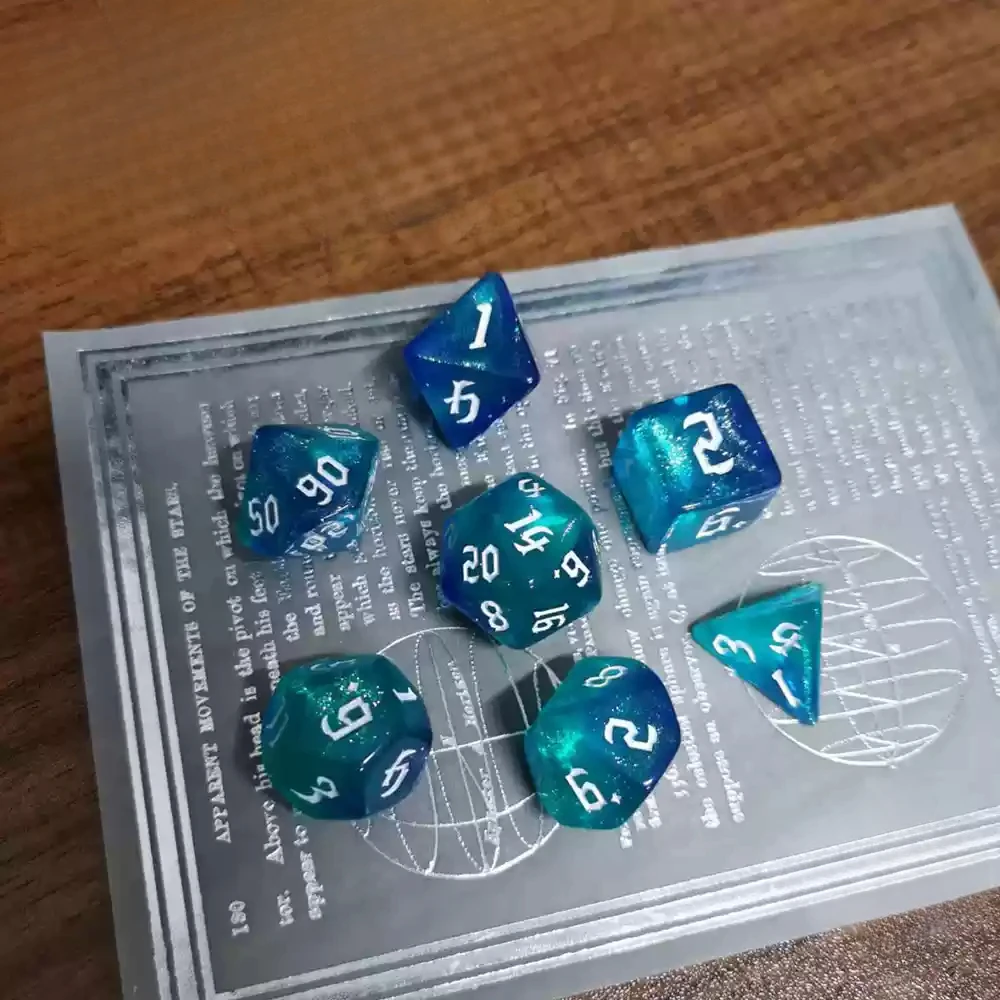 DND Dice 7 шт./лот, набор разносторонних игральных костей для ролевых игр, настольных игр, DND RPG, TRPG, многогранные игральные кости
DND Dice 7 шт./лот, набор разносторонних игральных костей для ролевых игр, настольных игр, DND RPG, TRPG, многогранные игральные кости