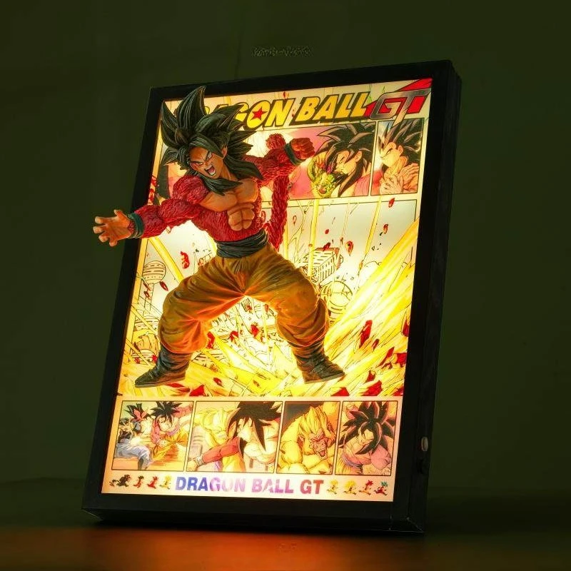 Фигурка Dragon Ball SS4 Goku 3D Стерео Лампа Живопись Аниме Фигурки Настольный Декор Световой Короб Атмосфера Свет Плакат Подарок
Фигурка Dragon Ball SS4 Goku 3D Стерео Лампа Живопись Аниме Фигурки Настольный Декор Световой Короб Атмосфера Свет Плакат Подарок