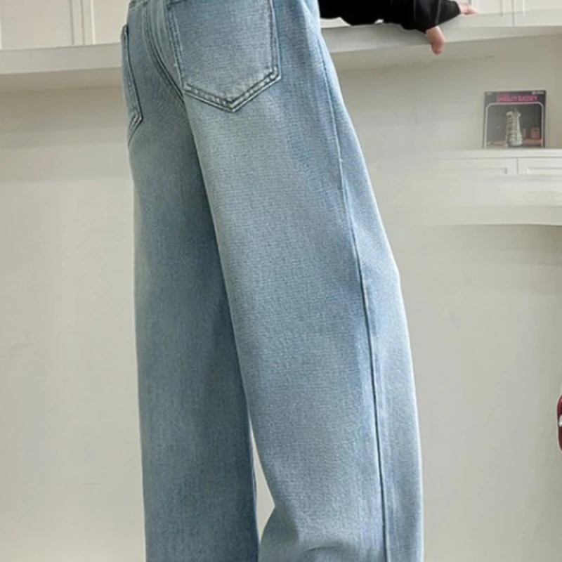 2026 Girls‘ Loose Wide Leg Denim Jeans for Spring, Straight Cut Casual Pants for Big Kids, Trendy Breathable Bottoms New Arrival
2026 Girls‘ Loose Wide Leg Denim Jeans for Spring, Straight Cut Casual Pants for Big Kids, Trendy Breathable Bottoms New Arrival