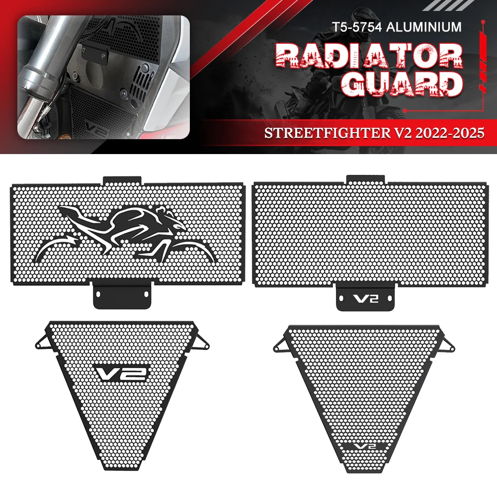Vented Radiator Shield FOR Ducati Streetfighter V2 2022 2023 2024 Radiator Guards Grille Grill Cover Oil Cooled Guard Protector
Vented Radiator Shield FOR Ducati Streetfighter V2 2022 2023 2024 Radiator Guards Grille Grill Cover Oil Cooled Guard Protector