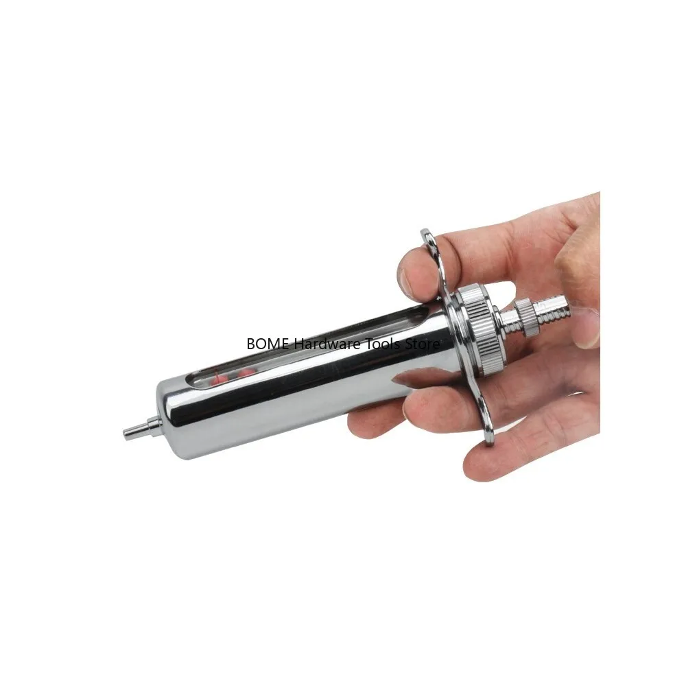 Stainless Steel Veterinary Syringe with Needle for Injection Tube
Stainless Steel Veterinary Syringe with Needle for Injection Tube