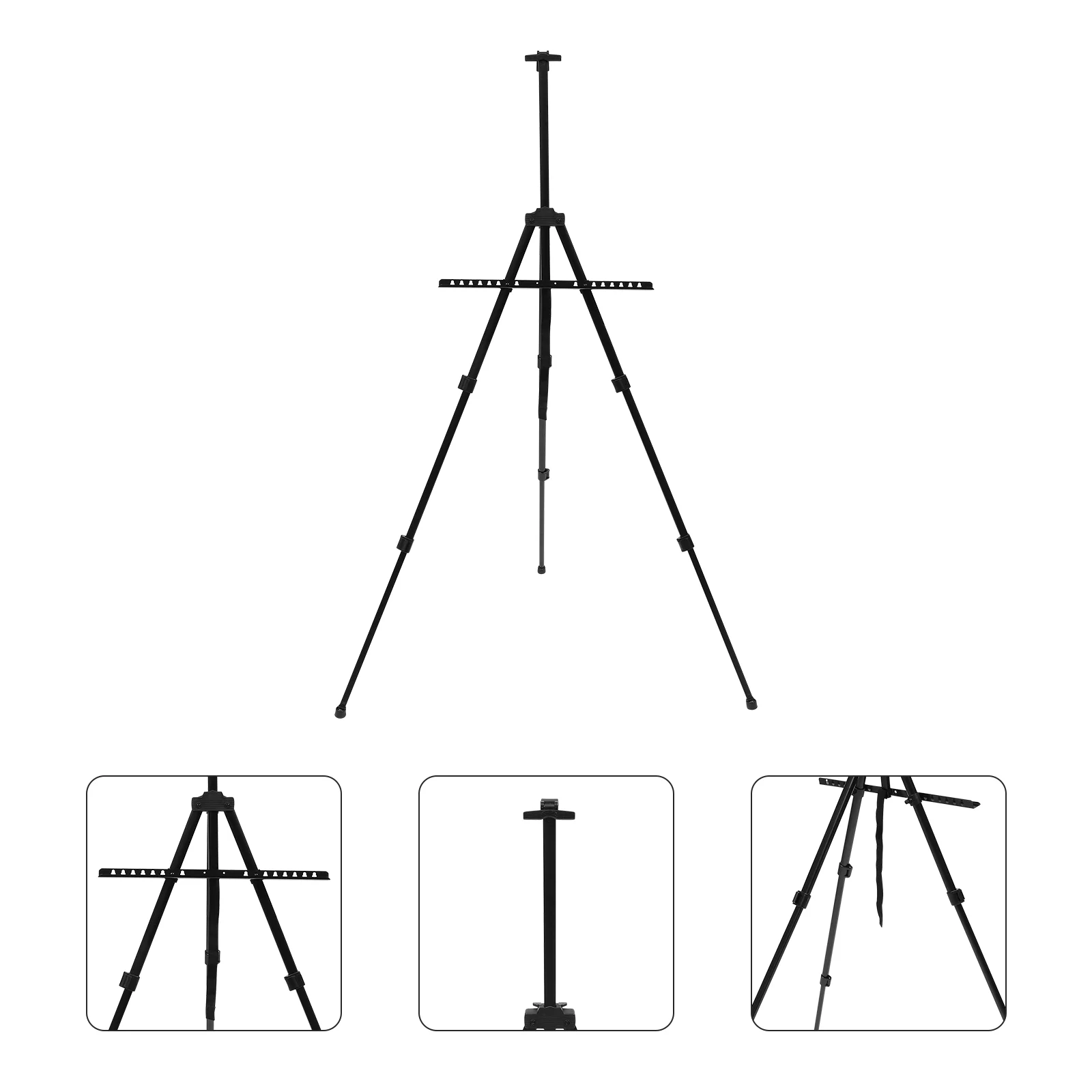 Foldable Easel Adjustable Height Painting Stand Black White Aluminum Portable Outdoor Drawing Rack Sketching Display
Foldable Easel Adjustable Height Painting Stand Black White Aluminum Portable Outdoor Drawing Rack Sketching Display