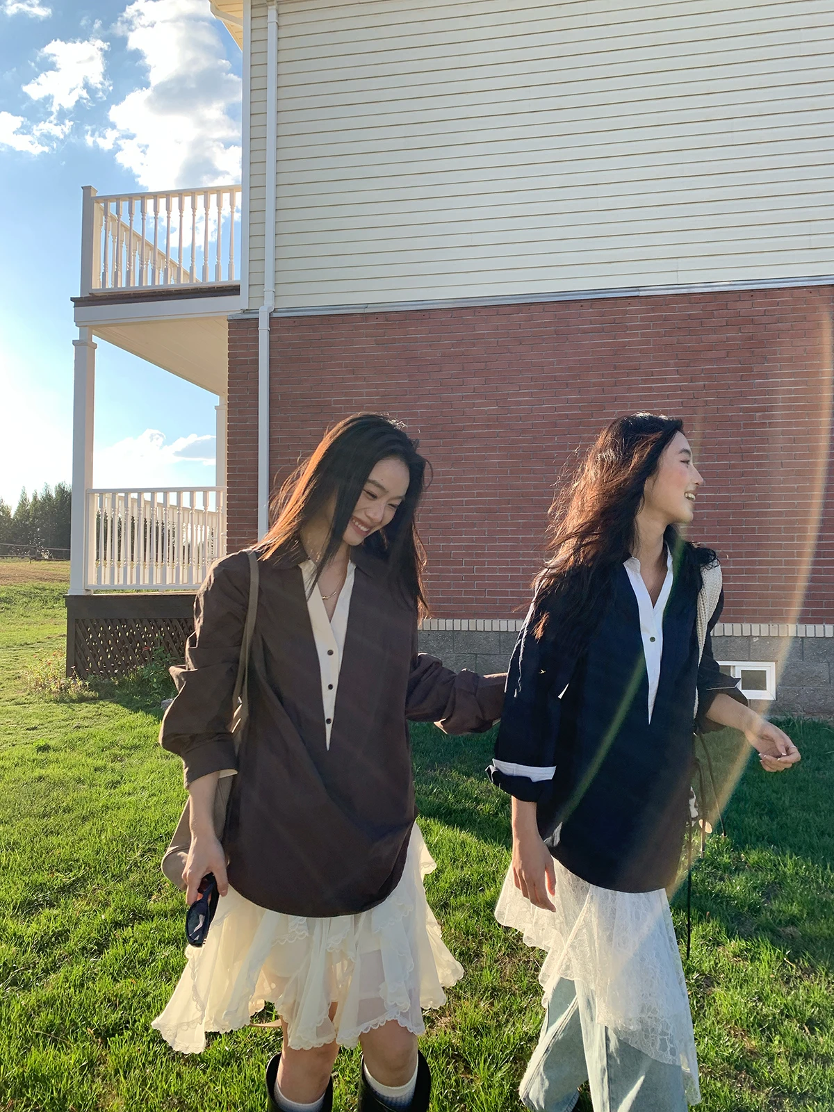 Crsu винтажный свободный повседневный длинный све V-Ne irt женский осенний дизайн топ для похудения искусственный комплект из двух предметов удобный крой
Crsu винтажный свободный повседневный длинный све V-Ne irt женский осенний дизайн топ для похудения искусственный комплект из двух предметов удобный крой