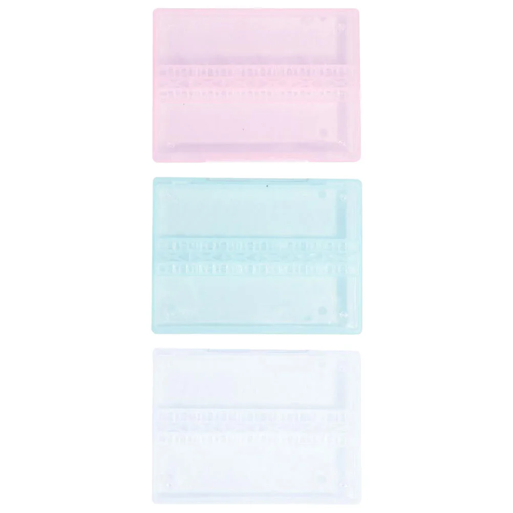 3 Pcs Grinding Head Storage Box Nail Drill Bits Holder Knife Sharpening Kit Case Polish Manicure Tool
3 Pcs Grinding Head Storage Box Nail Drill Bits Holder Knife Sharpening Kit Case Polish Manicure Tool