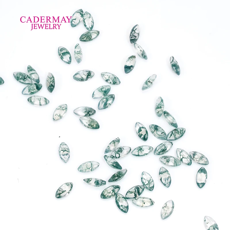 High Quality 2x4mm 5x10mm 6x12mm Marquise Shape Natural Moss Agate Loose Stones For Jewelry Making
High Quality 2x4mm 5x10mm 6x12mm Marquise Shape Natural Moss Agate Loose Stones For Jewelry Making