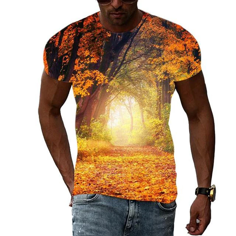 Deciduous Forest Summer Harajuku Design Fashion Men T shirt Hot Summer 3D All Over Printed Tee Tops shirts Unisex T shirt
Deciduous Forest Summer Harajuku Design Fashion Men T shirt Hot Summer 3D All Over Printed Tee Tops shirts Unisex T shirt