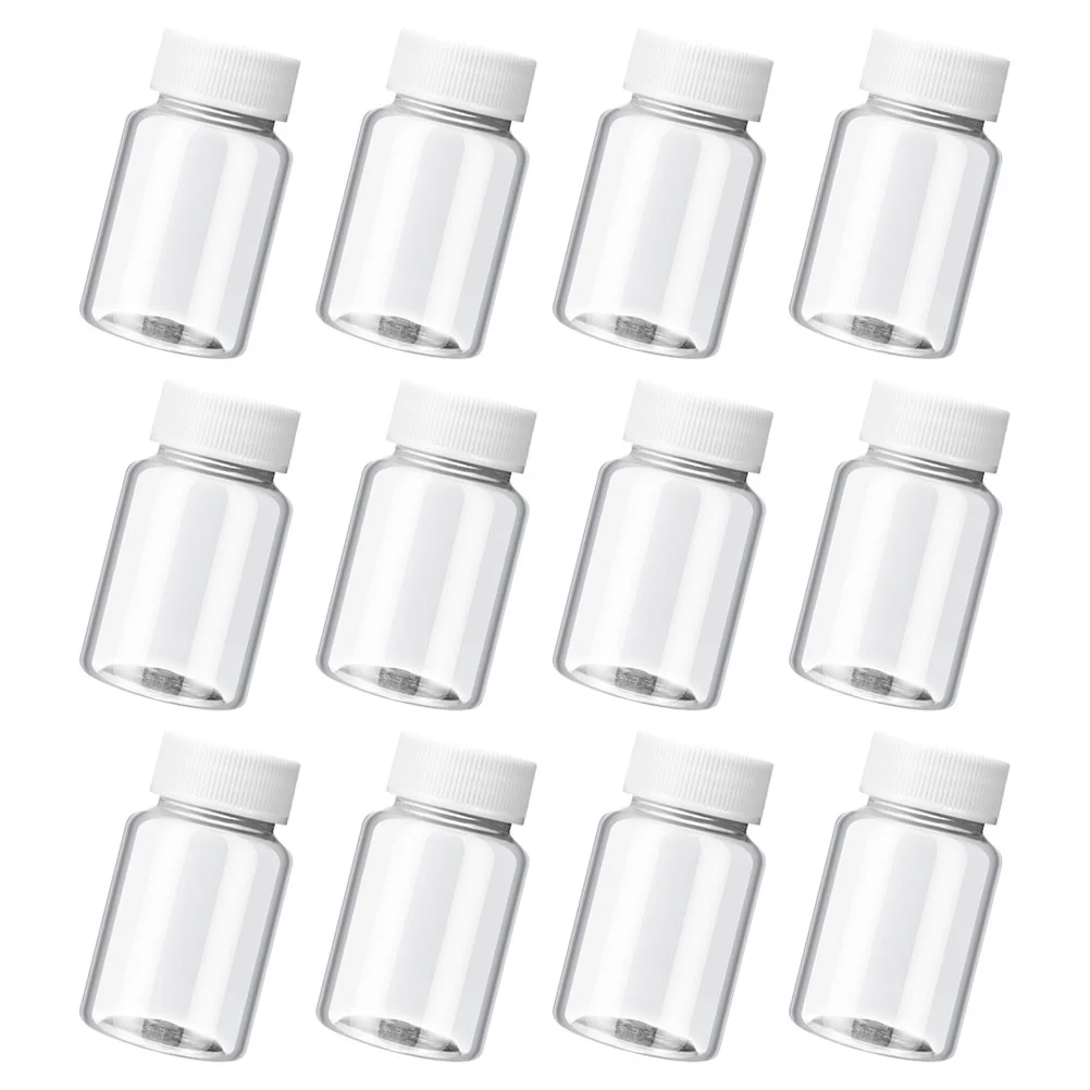 12 Pcs Storage Container Bottles Travel Size Containers with Cap Small The Pet Empty
12 Pcs Storage Container Bottles Travel Size Containers with Cap Small The Pet Empty