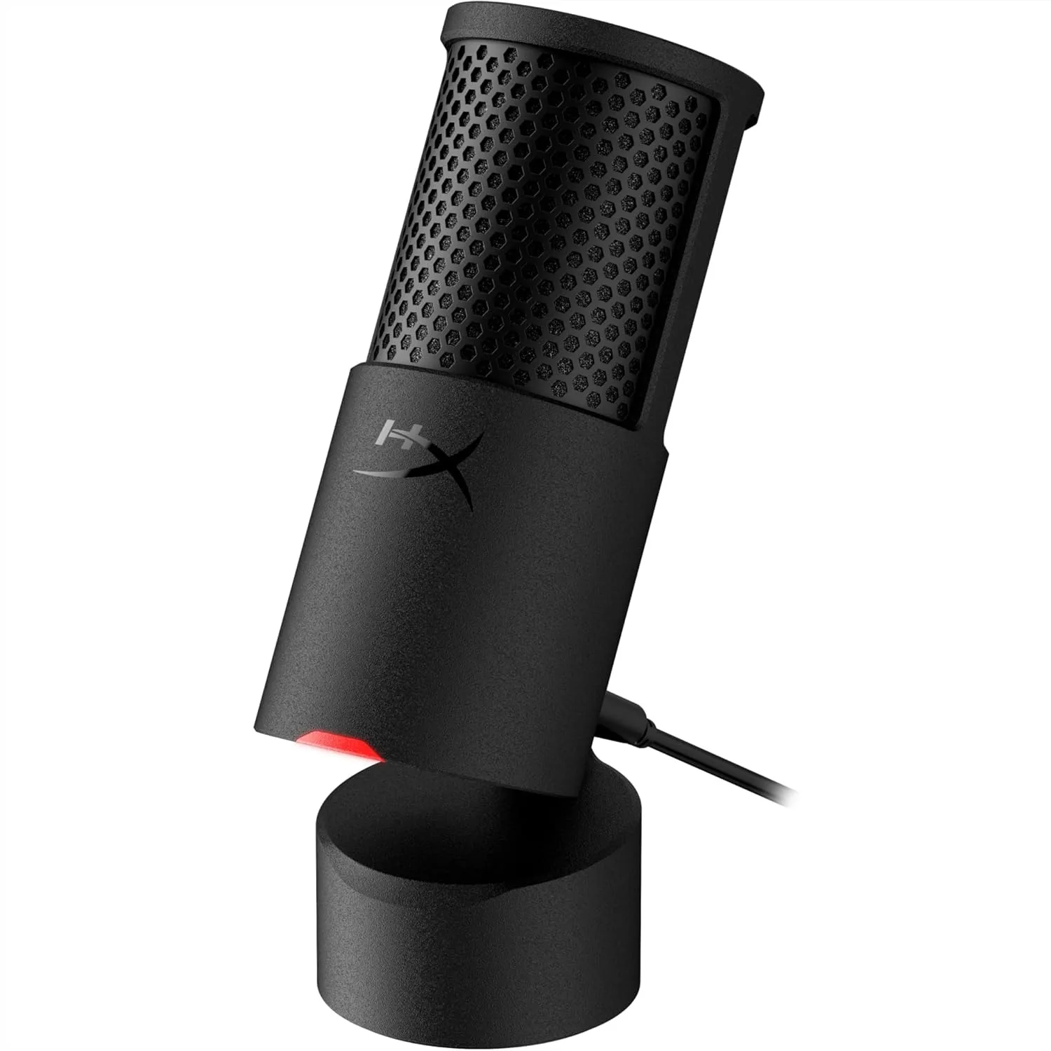 Gaming USB Condenser Microphone for PC With Built-In Pop Filter And Internal Shock Mount, Plug And Play 24-Bit 96kHz, Compact Tiltable Stand - Black
Gaming USB Condenser Microphone for PC With Built-In Pop Filter And Internal Shock Mount, Plug And Play 24-Bit 96kHz, Compact Tiltable Stand - Black