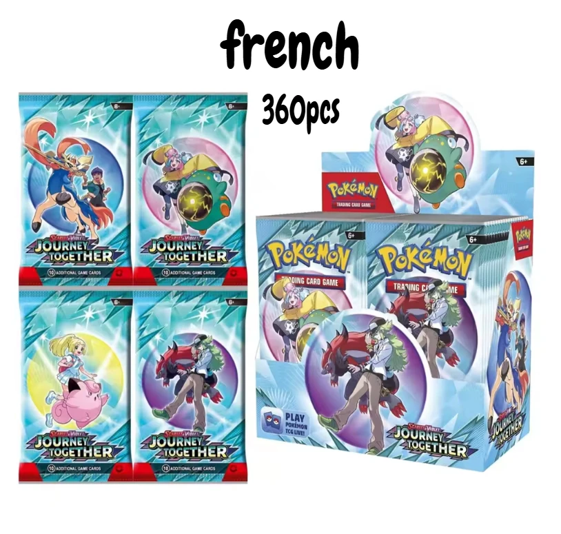 360P French Pokémon TCG: Ecarlet & Violet Etsncelles Astral Radiance Obsidian Flames Booster Box Pokemon Cards Game 36 Pack Box
360P French Pokémon TCG: Ecarlet & Violet Etsncelles Astral Radiance Obsidian Flames Booster Box Pokemon Cards Game 36 Pack Box
