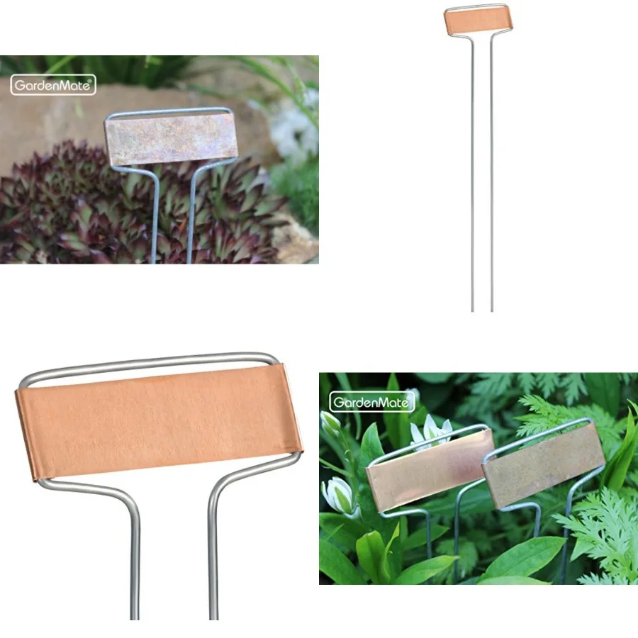 Weatherproof Banner Copper Metal Plant Labels, Height 10.5", Label Area 2.5'' x 7/8
Weatherproof Banner Copper Metal Plant Labels, Height 10.5", Label Area 2.5'' x 7/8