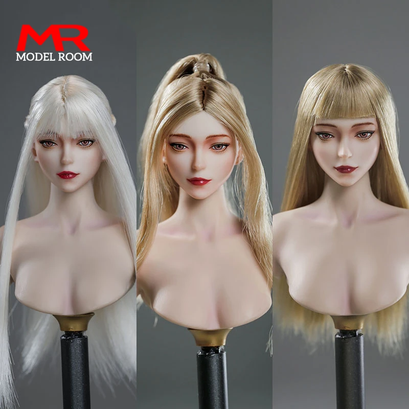 LZ TOYS SET013 1/6 Feier Long Hair Head Sculpt Carving Model Fit 12'' TBL PH Worldbox Female Soldier White Action Figure Body
LZ TOYS SET013 1/6 Feier Long Hair Head Sculpt Carving Model Fit 12'' TBL PH Worldbox Female Soldier White Action Figure Body