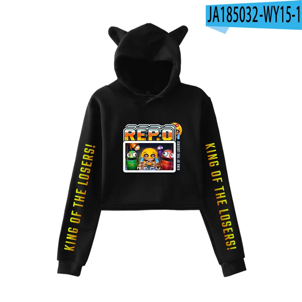 Hot Game R.E.P.O. Hoodie Vintage 90s Streetwear Fashion Merch Hoodies Sweatshirts for Girls Cat Ear Crop
Hot Game R.E.P.O. Hoodie Vintage 90s Streetwear Fashion Merch Hoodies Sweatshirts for Girls Cat Ear Crop
