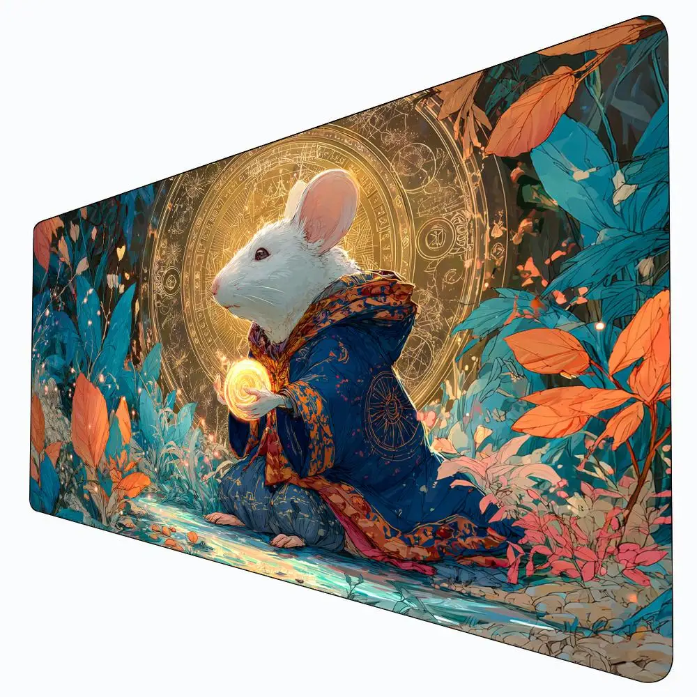 Blue-robed white rat warlock MTG Playmat Magic Card Battle Mat Non-Slip Durable 35X60CM Commander playmat Board Game Mat for TCG
Blue-robed white rat warlock MTG Playmat Magic Card Battle Mat Non-Slip Durable 35X60CM Commander playmat Board Game Mat for TCG