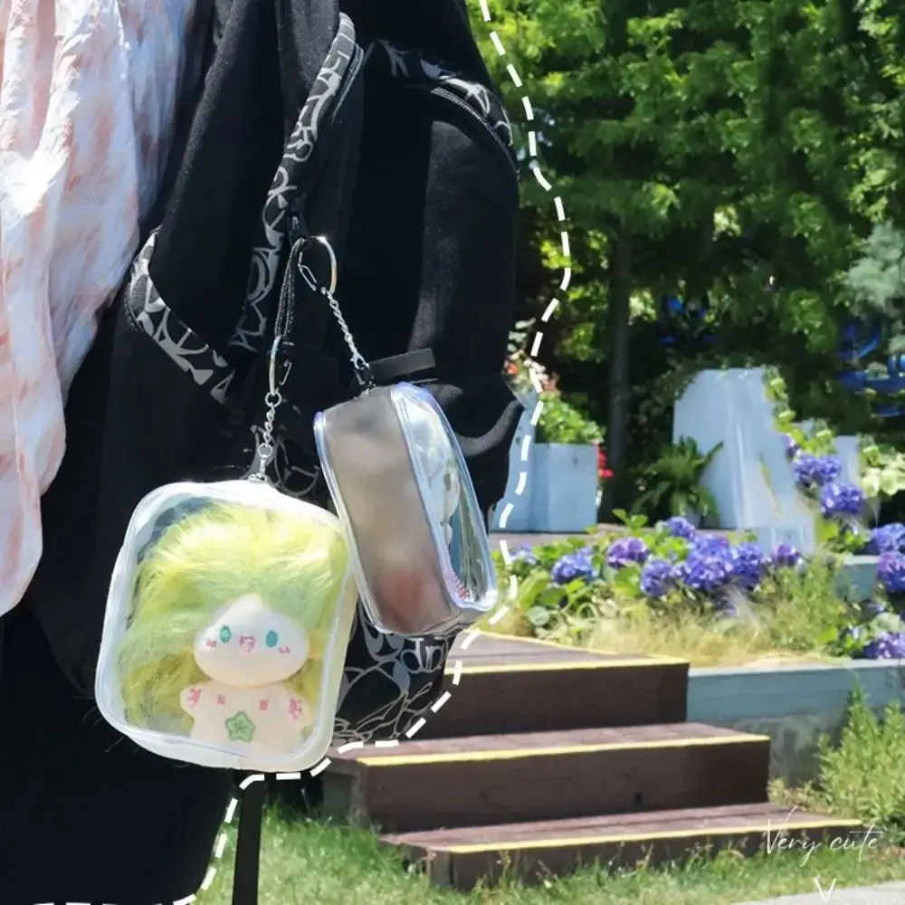 Dustproof 10cm Doll Outdoor Bag Transparent Clear Mini Doll Outdoor Pouch PVC Thicken Doll Display Box Cotton Doll
Dustproof 10cm Doll Outdoor Bag Transparent Clear Mini Doll Outdoor Pouch PVC Thicken Doll Display Box Cotton Doll