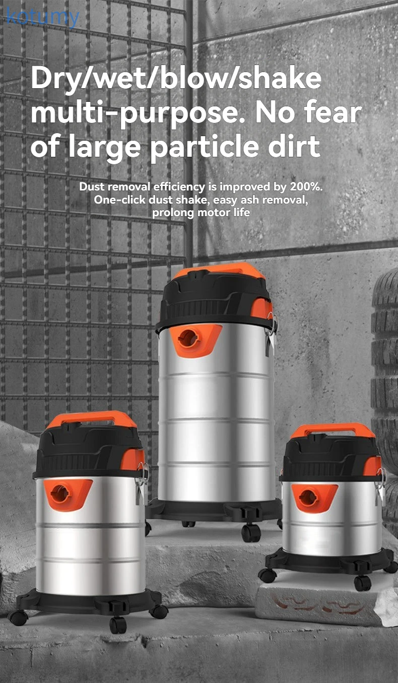 Wet Dry Vacuum Cleaner High Power Portable Household Industrial Suction Machine for Home Car Workshop Cleaning
Wet Dry Vacuum Cleaner High Power Portable Household Industrial Suction Machine for Home Car Workshop Cleaning