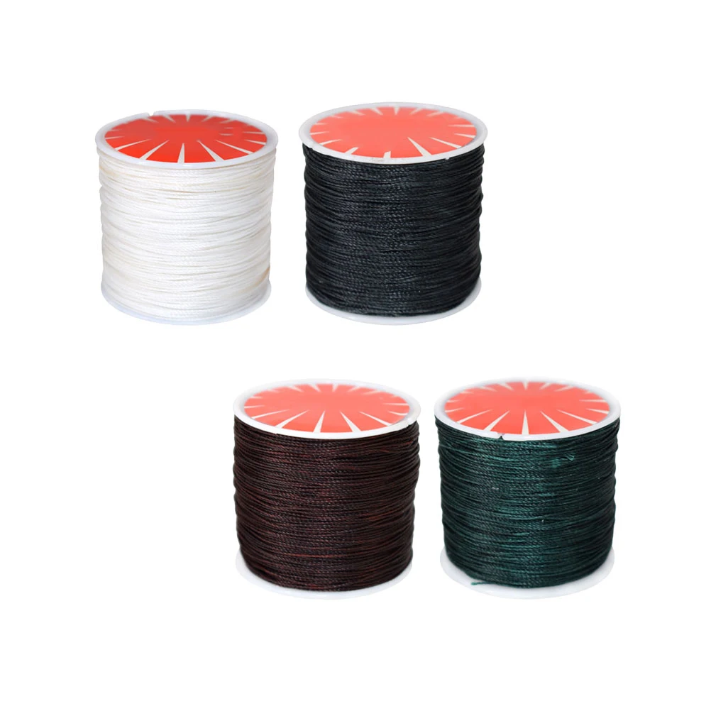 4pcs Round Wax Line Dark Green Black Brown Cord Durable Polyester Thread Jewelry Making Projects Repair Shoes DIY
4pcs Round Wax Line Dark Green Black Brown Cord Durable Polyester Thread Jewelry Making Projects Repair Shoes DIY