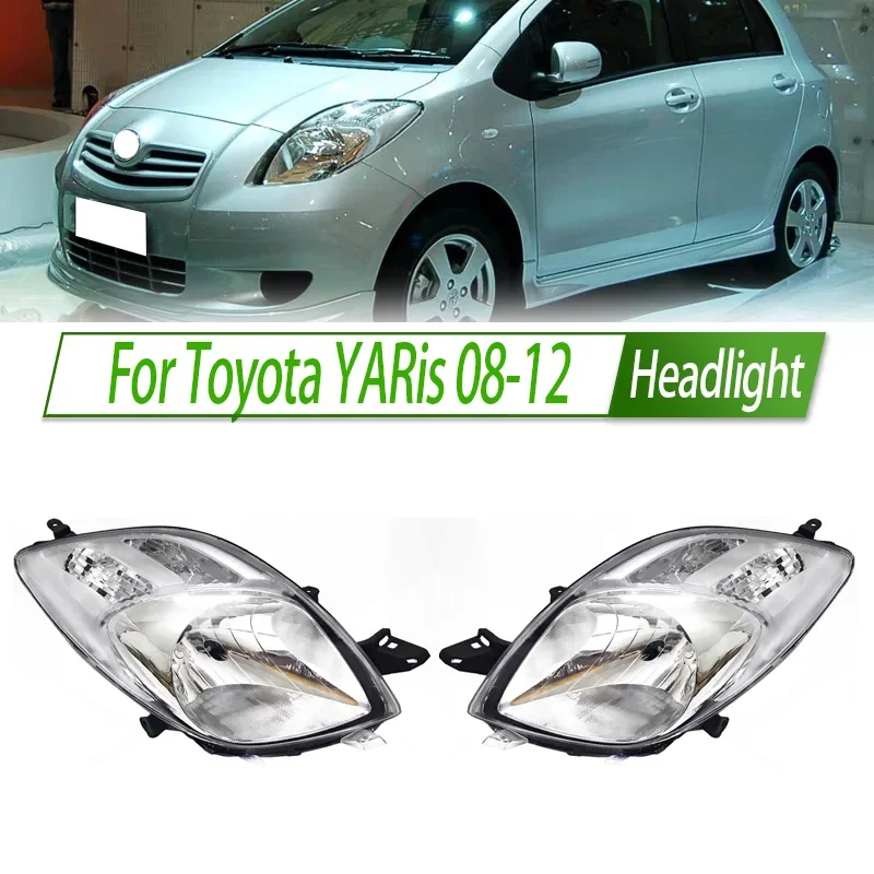 For Toyota YARis 08-12 Halogen Headlight Assembly OEM Style Front Headlamp Bulb Socket Plug & Play Replacement
For Toyota YARis 08-12 Halogen Headlight Assembly OEM Style Front Headlamp Bulb Socket Plug & Play Replacement