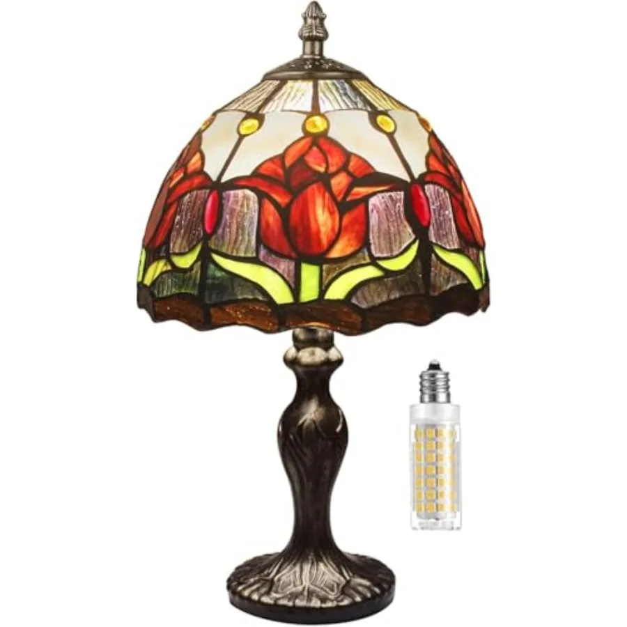 Stained Glass Table LampStained Glass Crystal Bead Style Table Light Handmade Desk Bedside Night Light Antique Art Craft Gifts
Stained Glass Table LampStained Glass Crystal Bead Style Table Light Handmade Desk Bedside Night Light Antique Art Craft Gifts