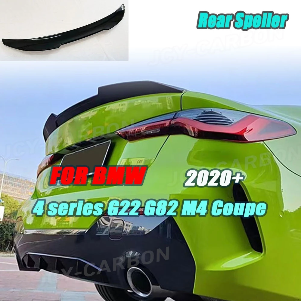 ABS Carbon Look Rear Trunk Spoiler Wing Bodykits For BMW 4 Series G22 G82 M4 Coupe 2020+ Not Convertible Gloss Black
ABS Carbon Look Rear Trunk Spoiler Wing Bodykits For BMW 4 Series G22 G82 M4 Coupe 2020+ Not Convertible Gloss Black
