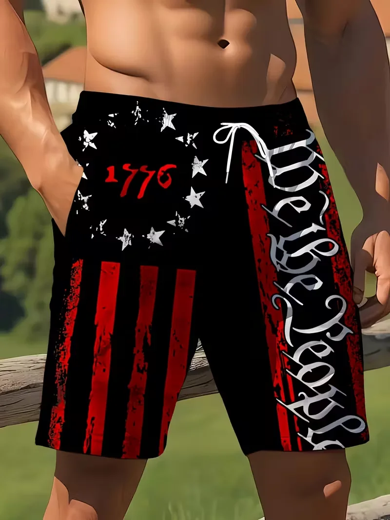 Мужские шорты для плавания с 3D принтом в патриотическом американском стиле, летние женские шорты в красные и белые полоски
Мужские шорты для плавания с 3D принтом в патриотическом американском стиле, летние женские шорты в красные и белые полоски