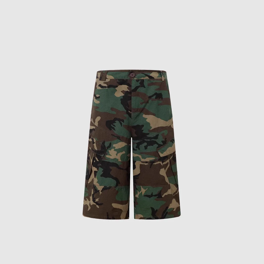 Summer New National Fashion American Pants Men's Retro Camouflage Cropped Wide Leg Straight Workwear Shorts
Summer New National Fashion American Pants Men's Retro Camouflage Cropped Wide Leg Straight Workwear Shorts