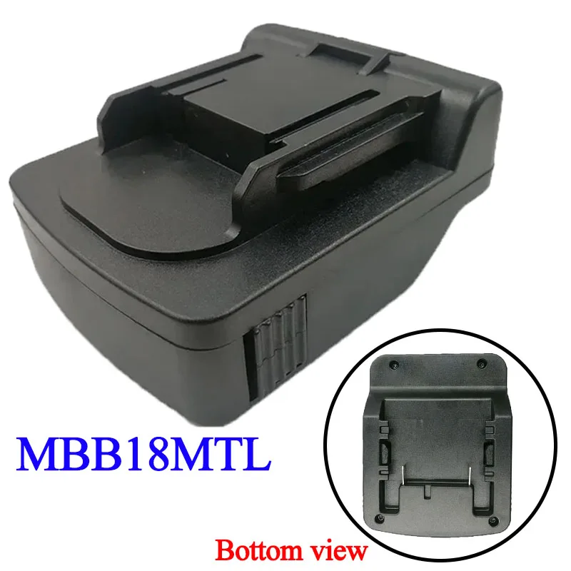 MBB18MTL адаптер для электроинструментов для литиевой батареи Metabo 18 В для Makita для электроинструментов LXT 18 В 
MBB18MTL адаптер для электроинструментов для литиевой батареи Metabo 18 В для Makita для электроинструментов LXT 18 В