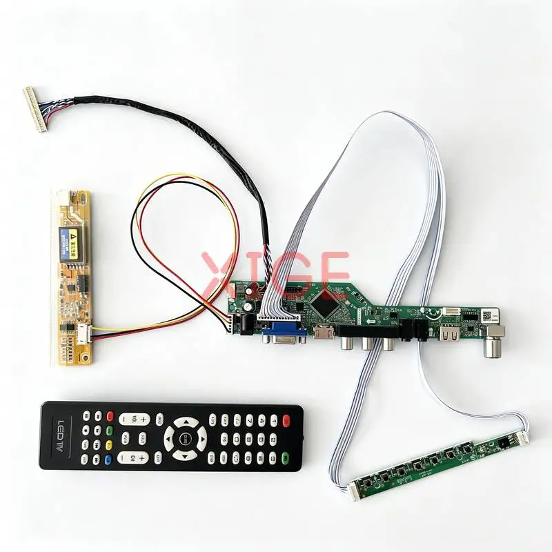 For LQ164M1LD4A LQ164M1LD4C LTN160HT01 N184H3 Screen Controller Board Kit 30 Pin LVDS USB+AV+VGA+HDMI 1920*1080 1920x1080 1-CCFL
For LQ164M1LD4A LQ164M1LD4C LTN160HT01 N184H3 Screen Controller Board Kit 30 Pin LVDS USB+AV+VGA+HDMI 1920*1080 1920x1080 1-CCFL