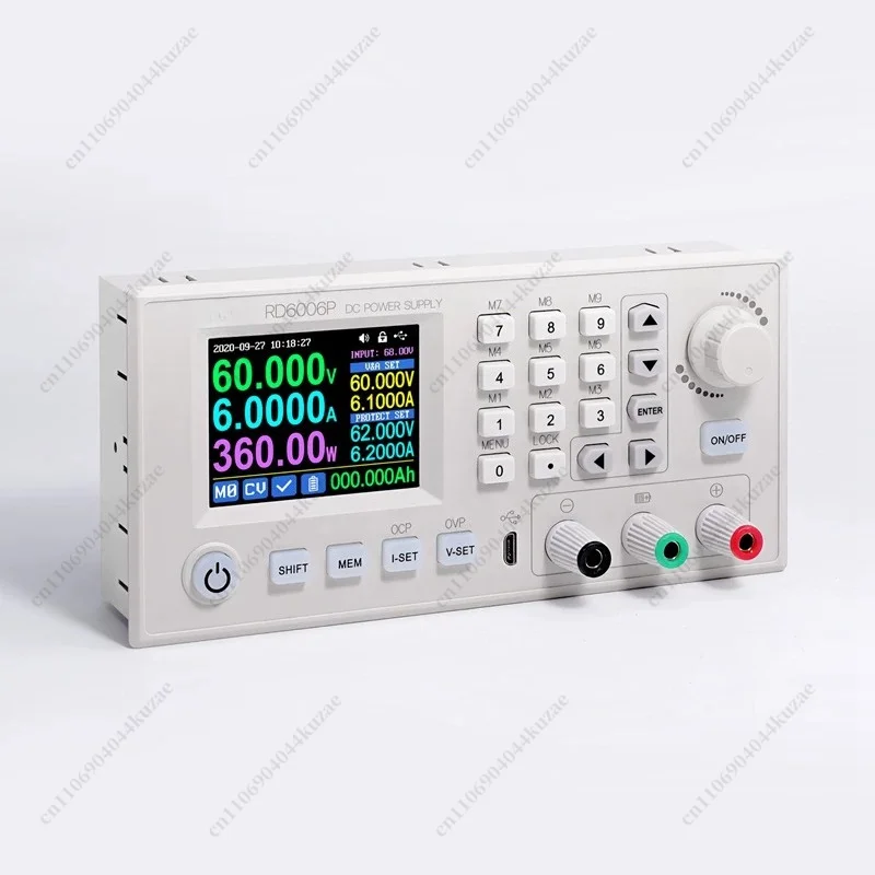 RD6006P-W 5-digit Digital Programmable DC Power Supply, Adjustable Stabilized Power Source for Experiment and Maintenance
RD6006P-W 5-digit Digital Programmable DC Power Supply, Adjustable Stabilized Power Source for Experiment and Maintenance