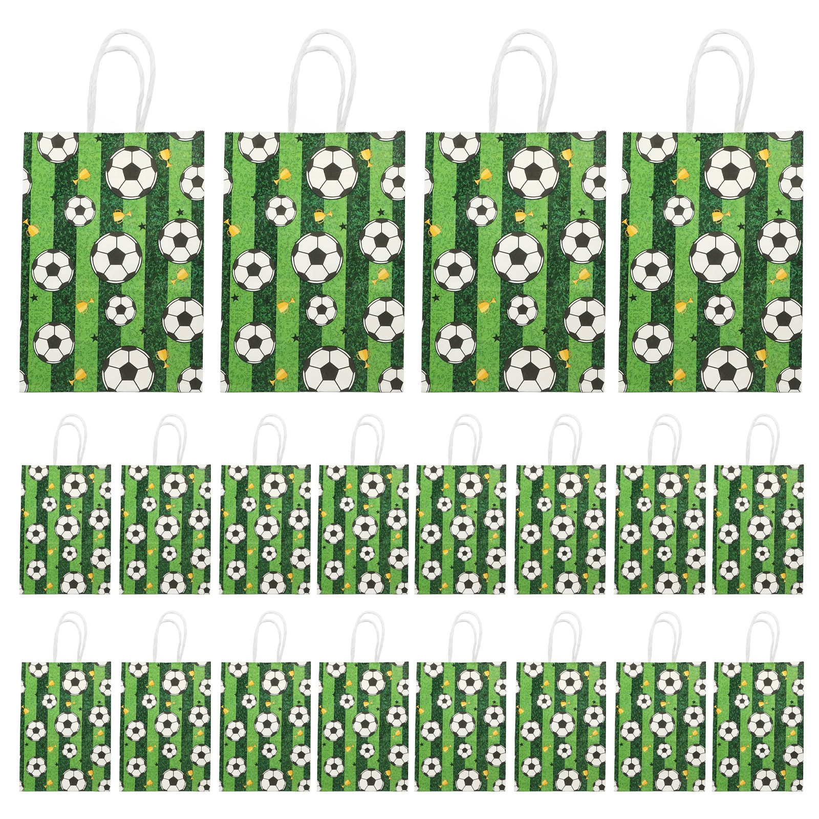 24PCS Gift Bags Soccer Party Decorations Football Paper Snack Shopping Small PackagingReusable Hold Clothes Candy
24PCS Gift Bags Soccer Party Decorations Football Paper Snack Shopping Small PackagingReusable Hold Clothes Candy