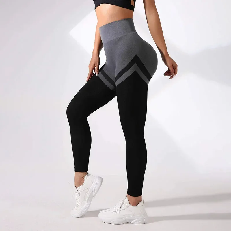 Seamless Multicolor Leggings Women High Waist Elastic Tights Gym Workout Running Sexy Hip Lift Fashion Knited Yoga Leggings
Seamless Multicolor Leggings Women High Waist Elastic Tights Gym Workout Running Sexy Hip Lift Fashion Knited Yoga Leggings