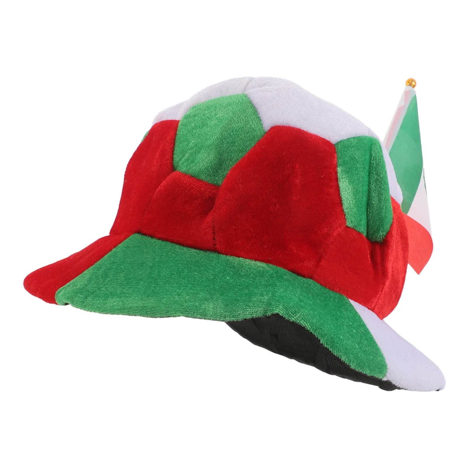 Soccer Carnival Hat Vibrant National Flag Football Party Hat Lightweight Comfortable Tournament Fan Gear Stadium Event Headwear
Soccer Carnival Hat Vibrant National Flag Football Party Hat Lightweight Comfortable Tournament Fan Gear Stadium Event Headwear