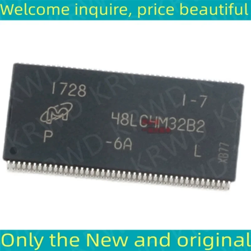 3PCS 48LC4M32B2-6A 48LC4M32B2 New and Original IC Chip TSOP86 MT48LC4M32B2P-6A:L MT48LC4M32B2P-6A MT48LC4M32B2P
3PCS 48LC4M32B2-6A 48LC4M32B2 New and Original IC Chip TSOP86 MT48LC4M32B2P-6A:L MT48LC4M32B2P-6A MT48LC4M32B2P