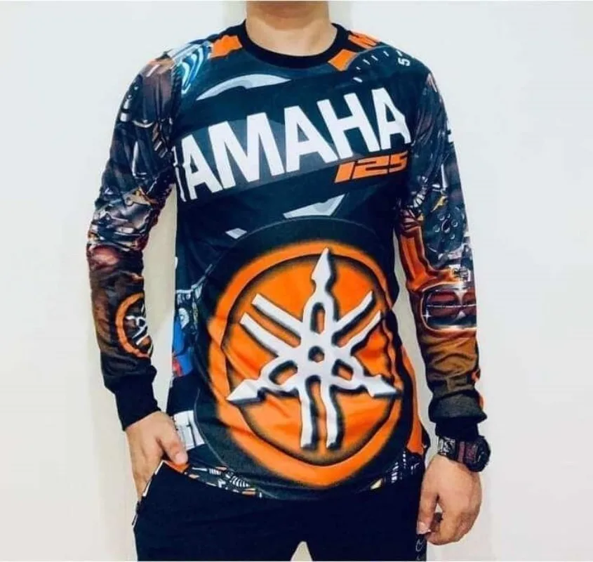 Летняя футболка с модным принтом Yamaha 2026 года, с круглым вырезом и длинными рукавами, для мужчин и женщин, трендовая повседневная одежда для езды на мотоцикле
Летняя футболка с модным принтом Yamaha 2026 года, с круглым вырезом и длинными рукавами, для мужчин и женщин, трендовая повседневная одежда для езды на мотоцикле