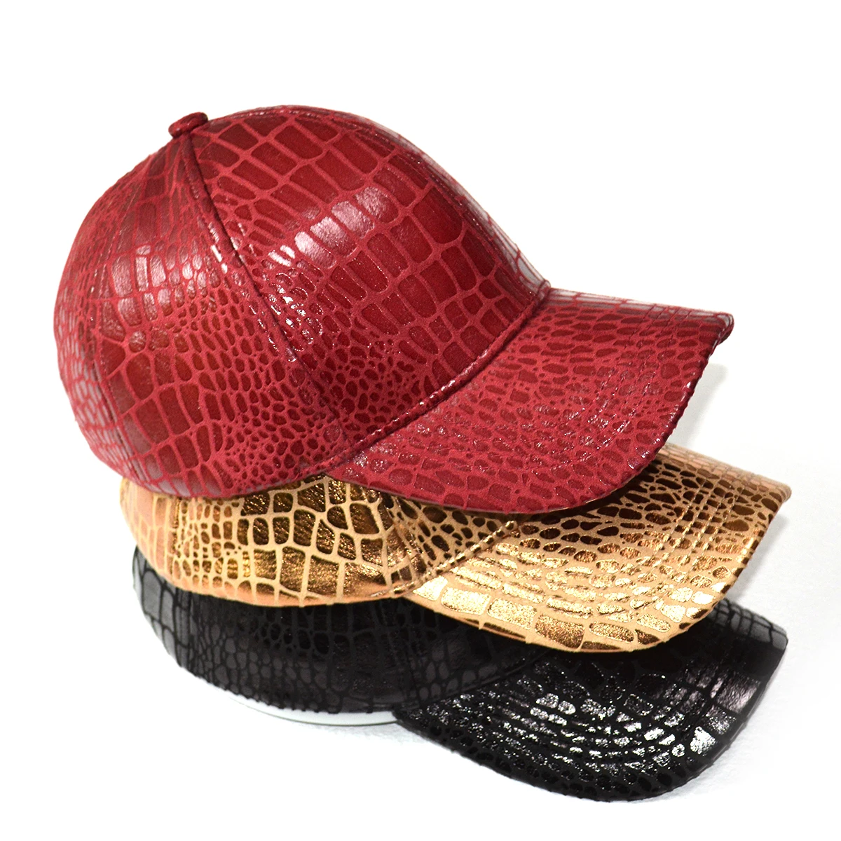 Unisex Crocodile Skin Personality Baseball Caps Spring and Autumn Outdoor Adjustable Casual Hats Sunscreen Hat
Unisex Crocodile Skin Personality Baseball Caps Spring and Autumn Outdoor Adjustable Casual Hats Sunscreen Hat